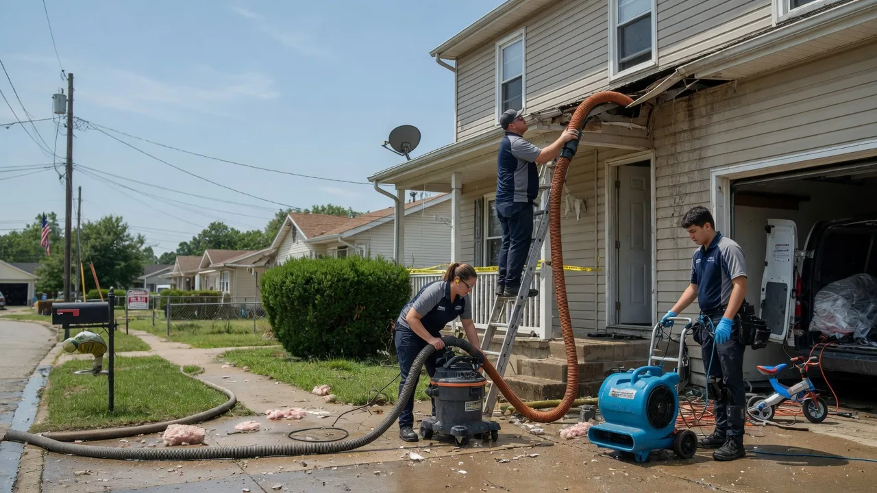 Water Damage Restoration in Greenview, IL near me